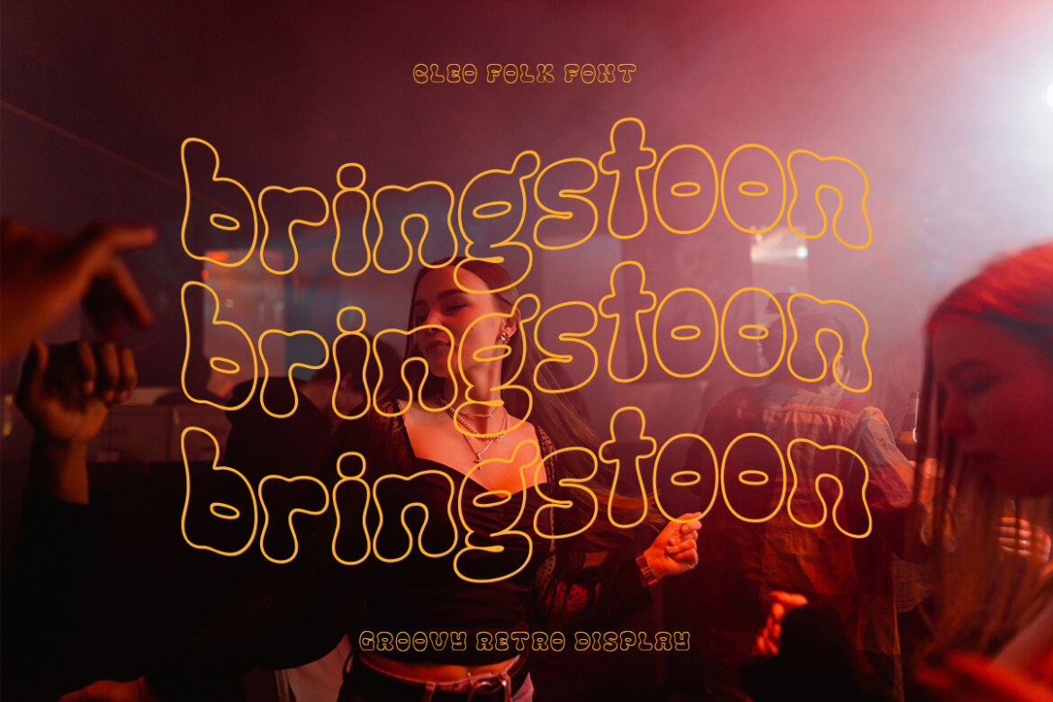 Cleo Folk | Groovy FREE Demo Font alternate