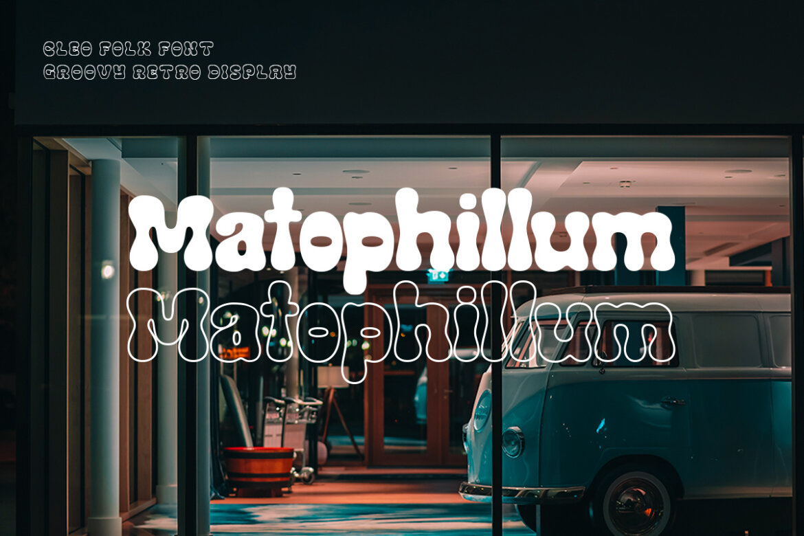 Cleo Folk | Groovy FREE Demo Font - view 3