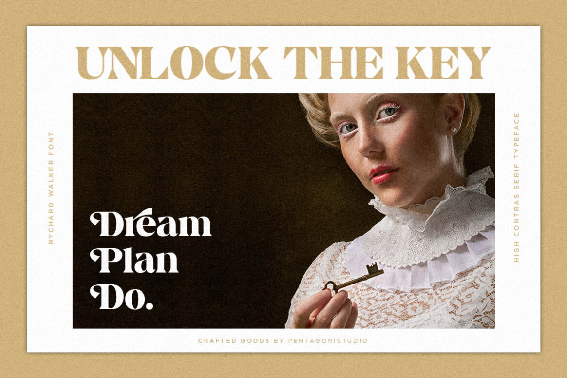 Rychard Walker | Free DEMO Serif Font - view 5