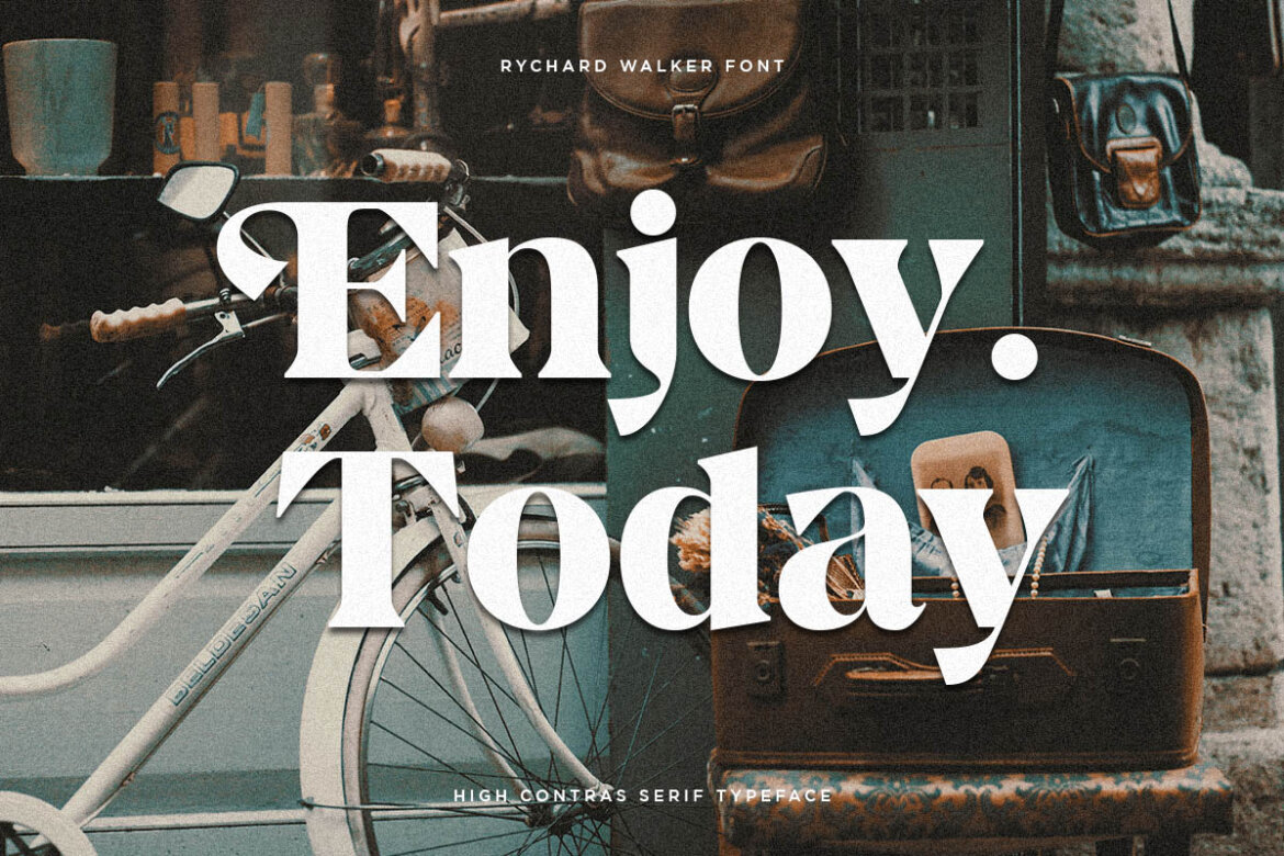 Rychard Walker | Free DEMO Serif Font - view 2