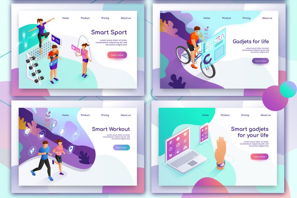 Smart Health Isometric Design alternate