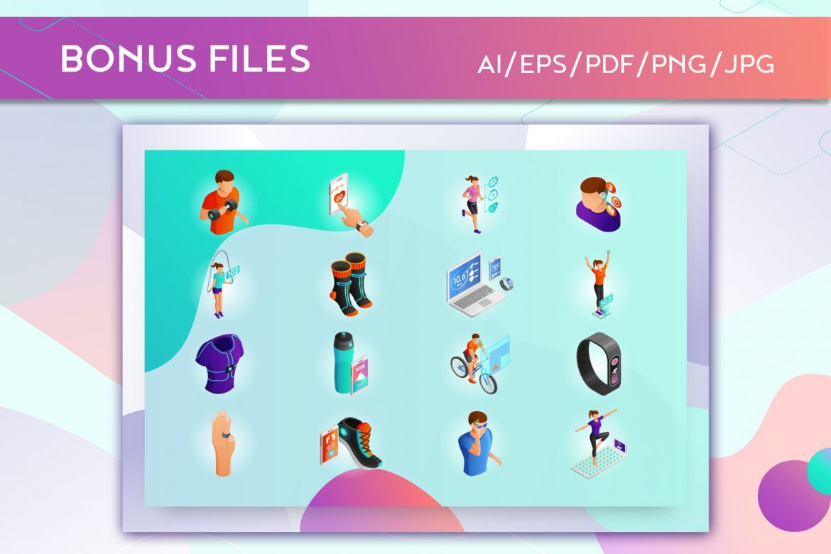 Smart Health Isometric Design - view 3