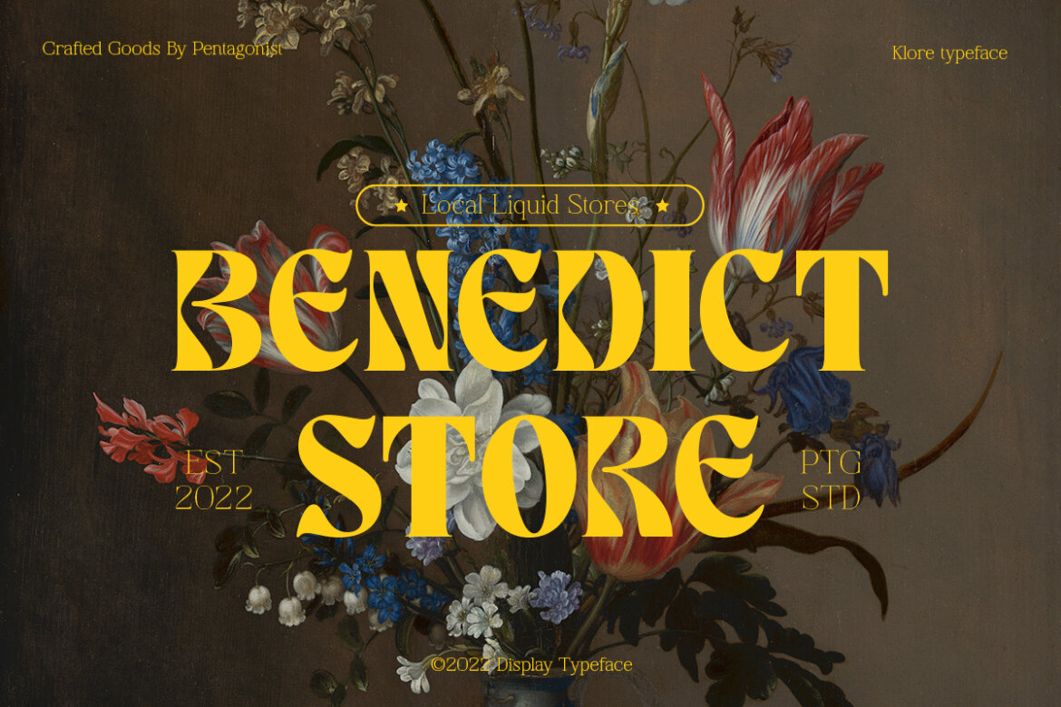 Klore | Free DEMO Font - view 2