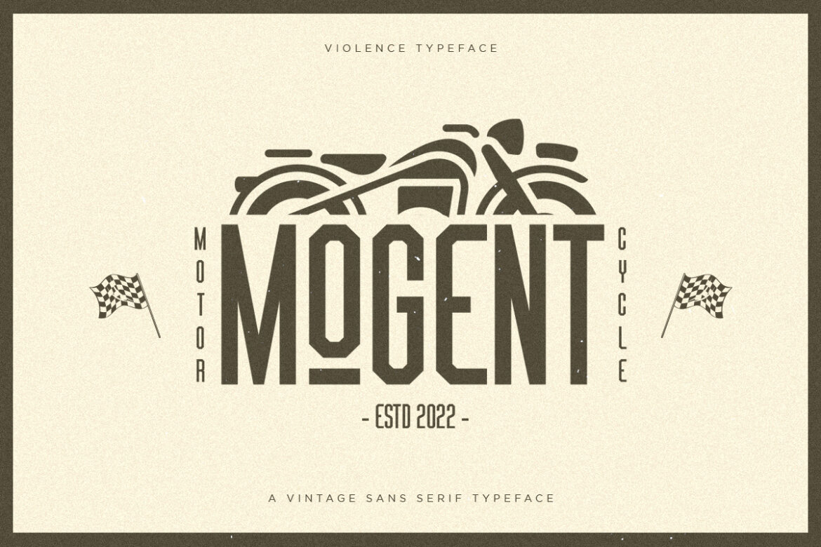 Violence | Free DEMO Font - view 3