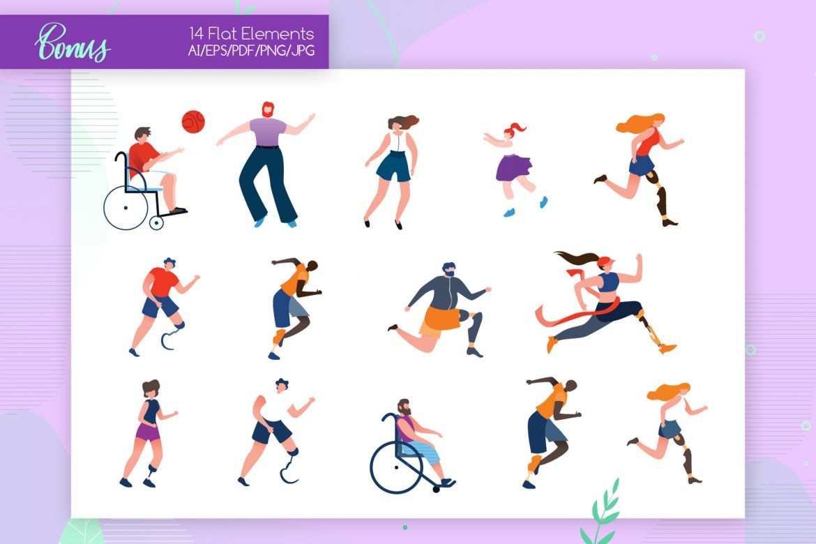 Sport Disabled Flat Collection - view 3
