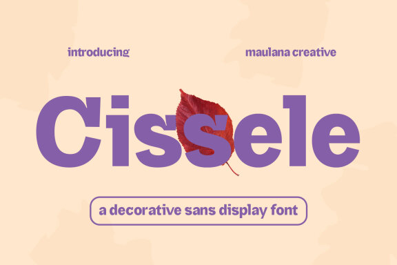 Cissele Display FREE Font