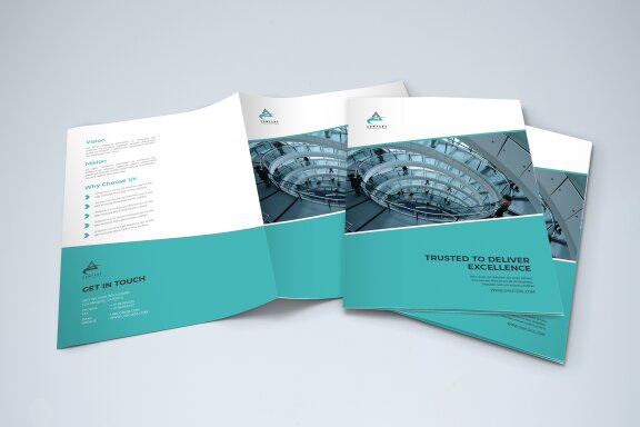 Bifold Business Brochure FREE Template