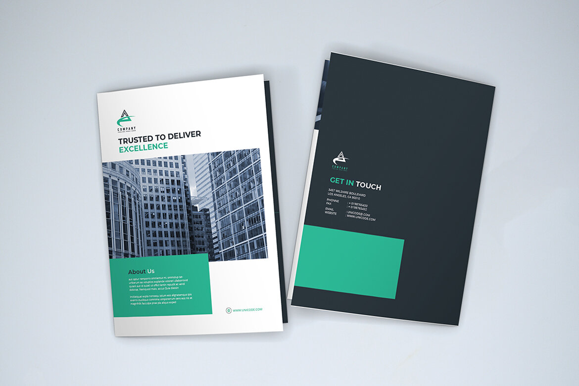 BiFold Brochure FREE Template - view 8