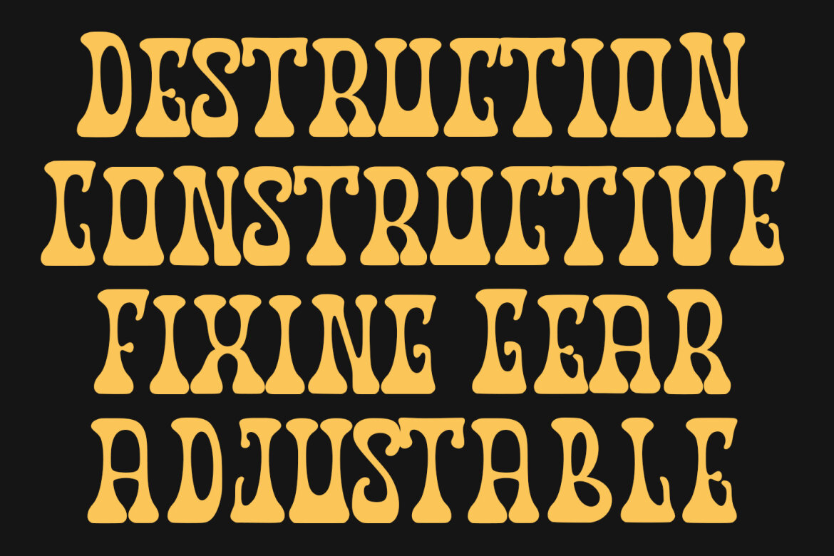 Moka Natives FREE Groovy Font - view 6