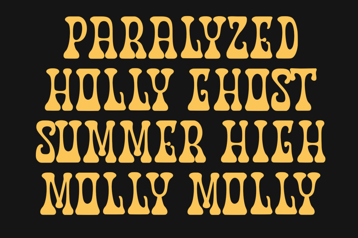 Moka Natives FREE Groovy Font - view 3