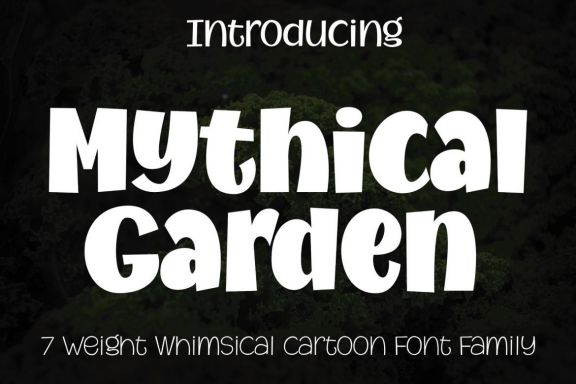 Mythical Garden Font Family