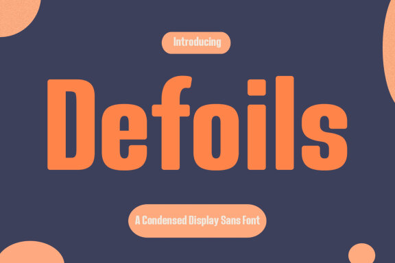 Defoils Sans FREE Font