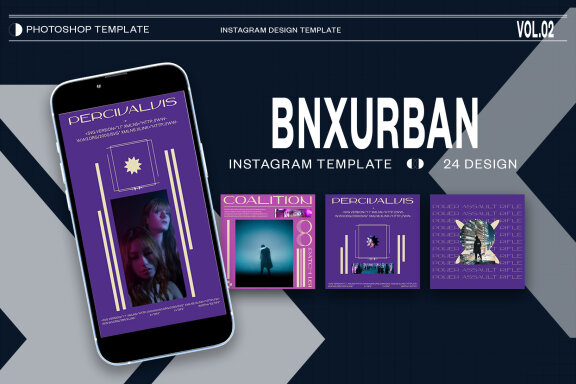 Bnxurban3 Instagram FREE Templates | PSD