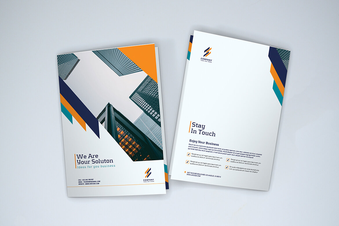 BiFold Business Brochure FREE Template - view 7