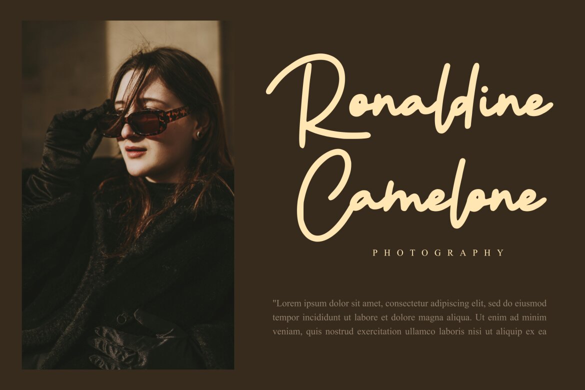 Romanian Signature FREE Font - view 3