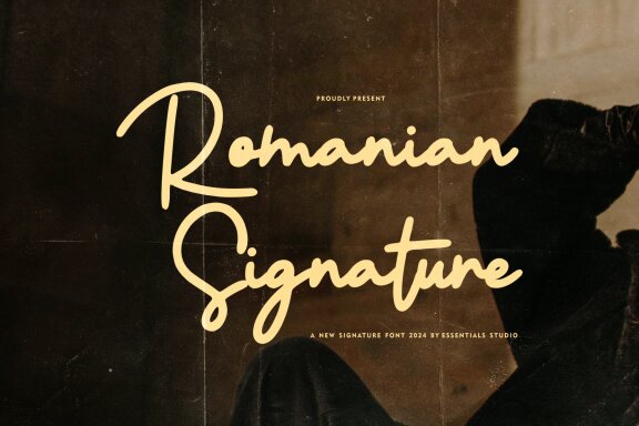 Romanian Signature FREE Font