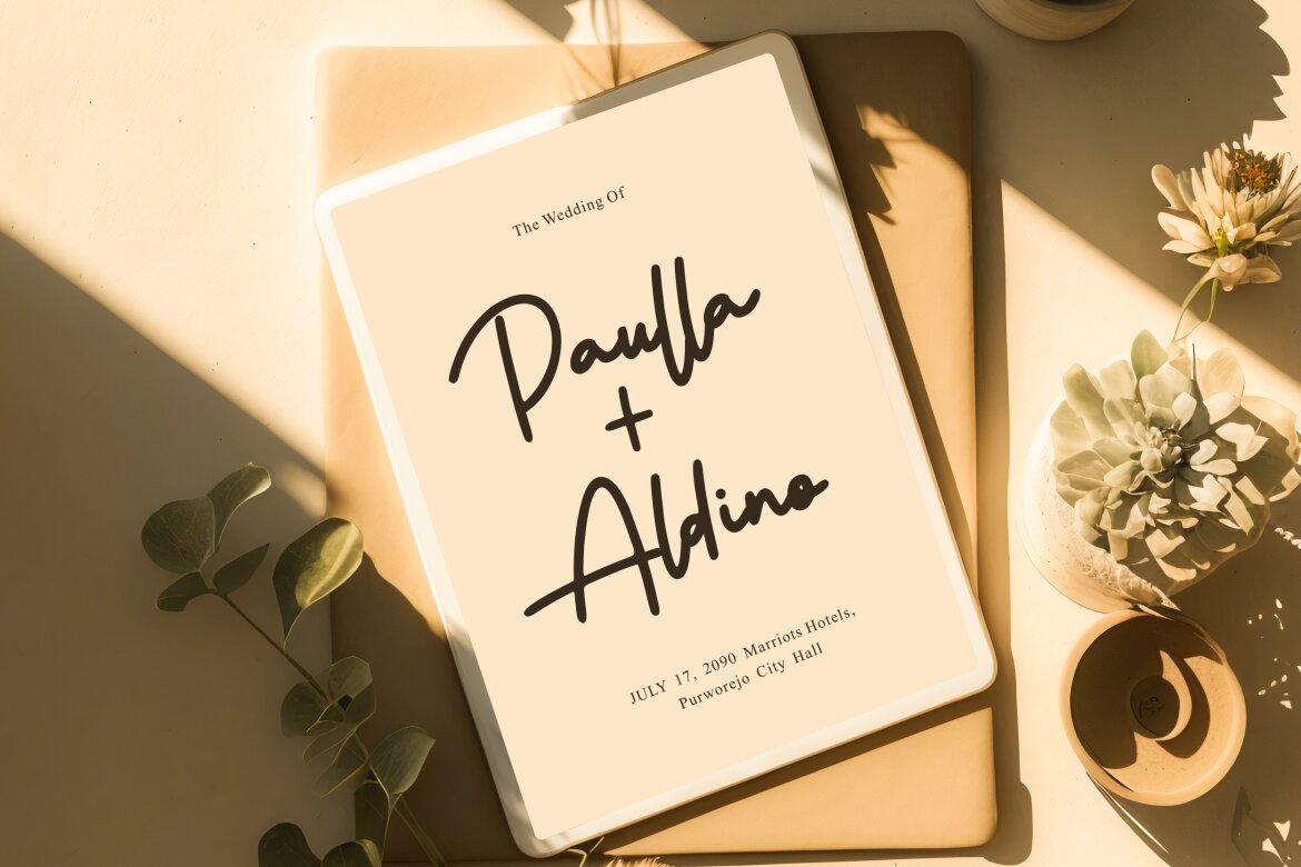 Romanian Signature FREE Font alt