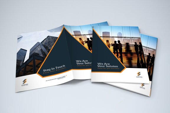 BiFold Modern Business Brochure FREE Template