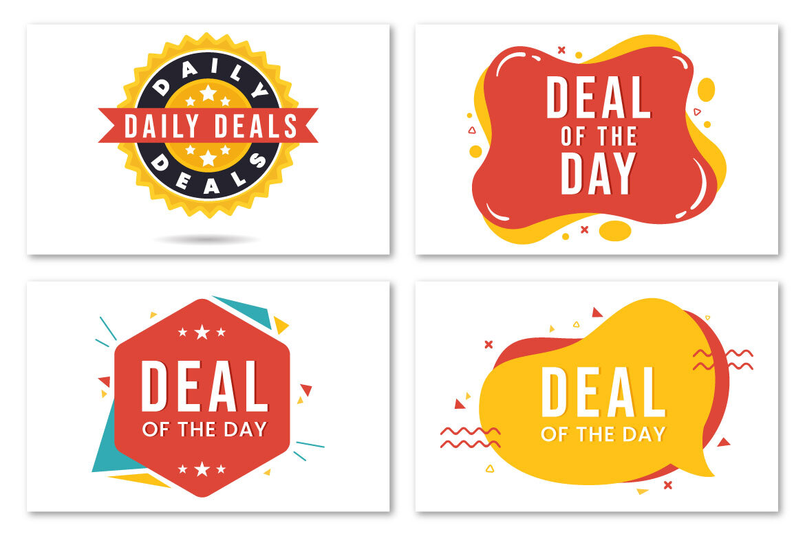 17 Daily Deals of The Day FREE Illustrations - view 5
