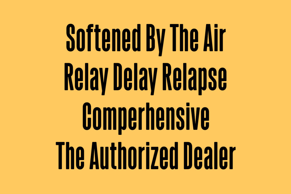 Fectron Condensed Sans FREE Font alternate