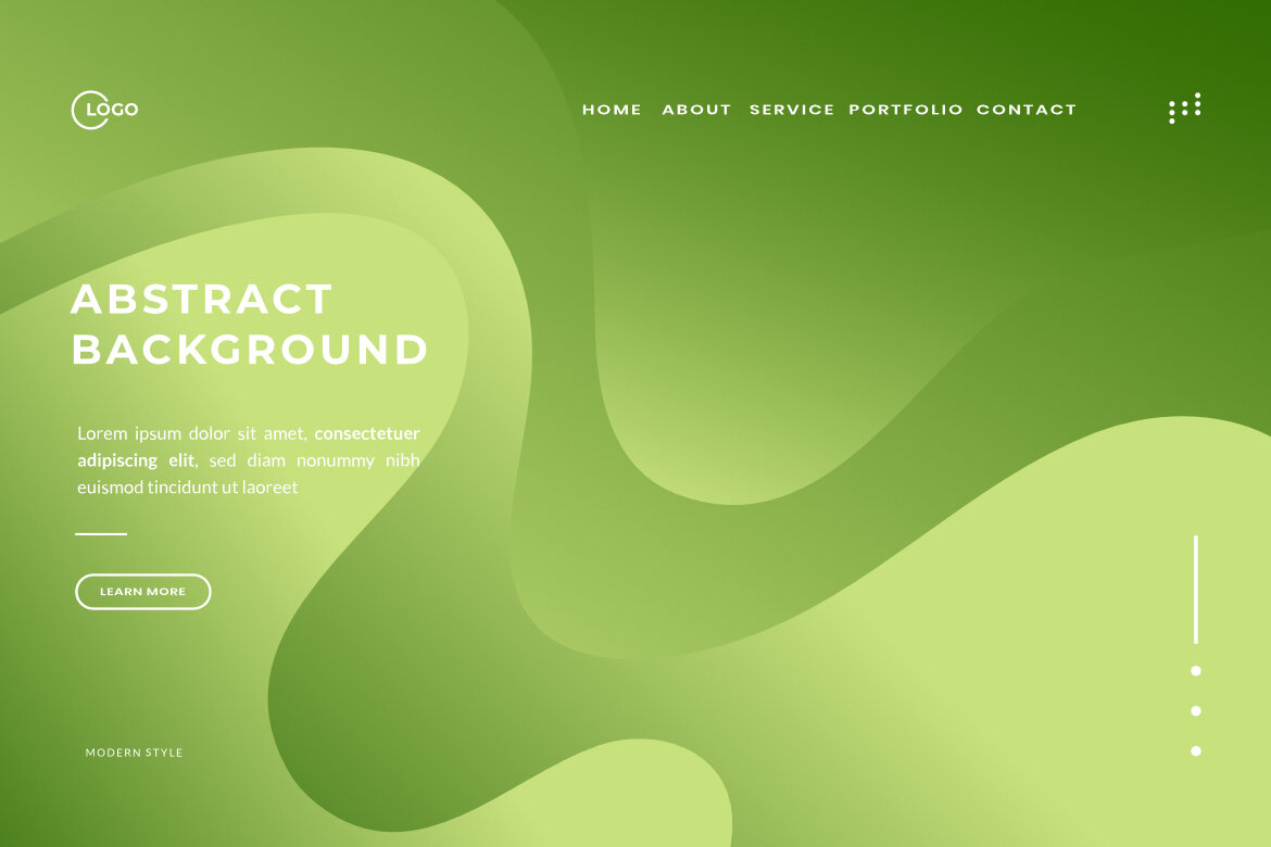 Abstract Fluid Gradient Wave - Free Backgrounds alternate