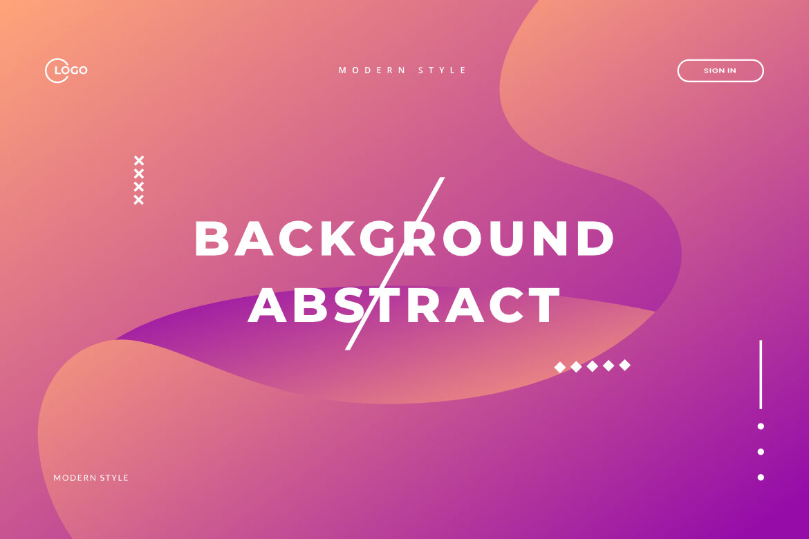 Abstract Fluid Gradient Wave - Free Backgrounds - view 9