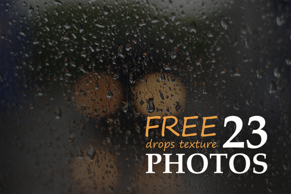23 FREE Drops Textures - Photo Overlay Effects