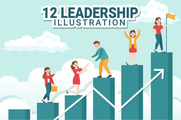 12 Business Leadership - FREE Illustrations