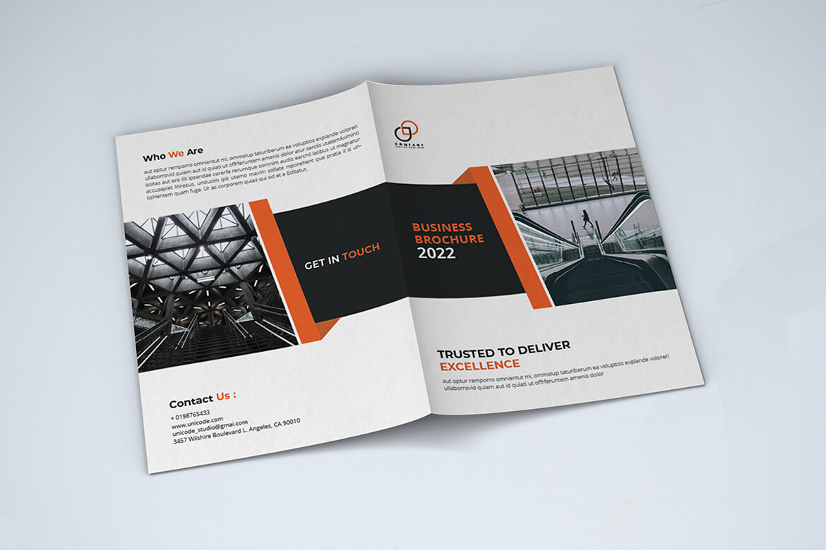 BiFold Business Brochure FREE Template - view 6