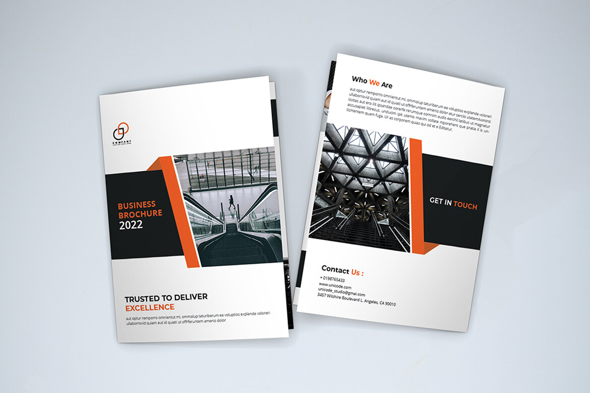 BiFold Business Brochure FREE Template - view 7