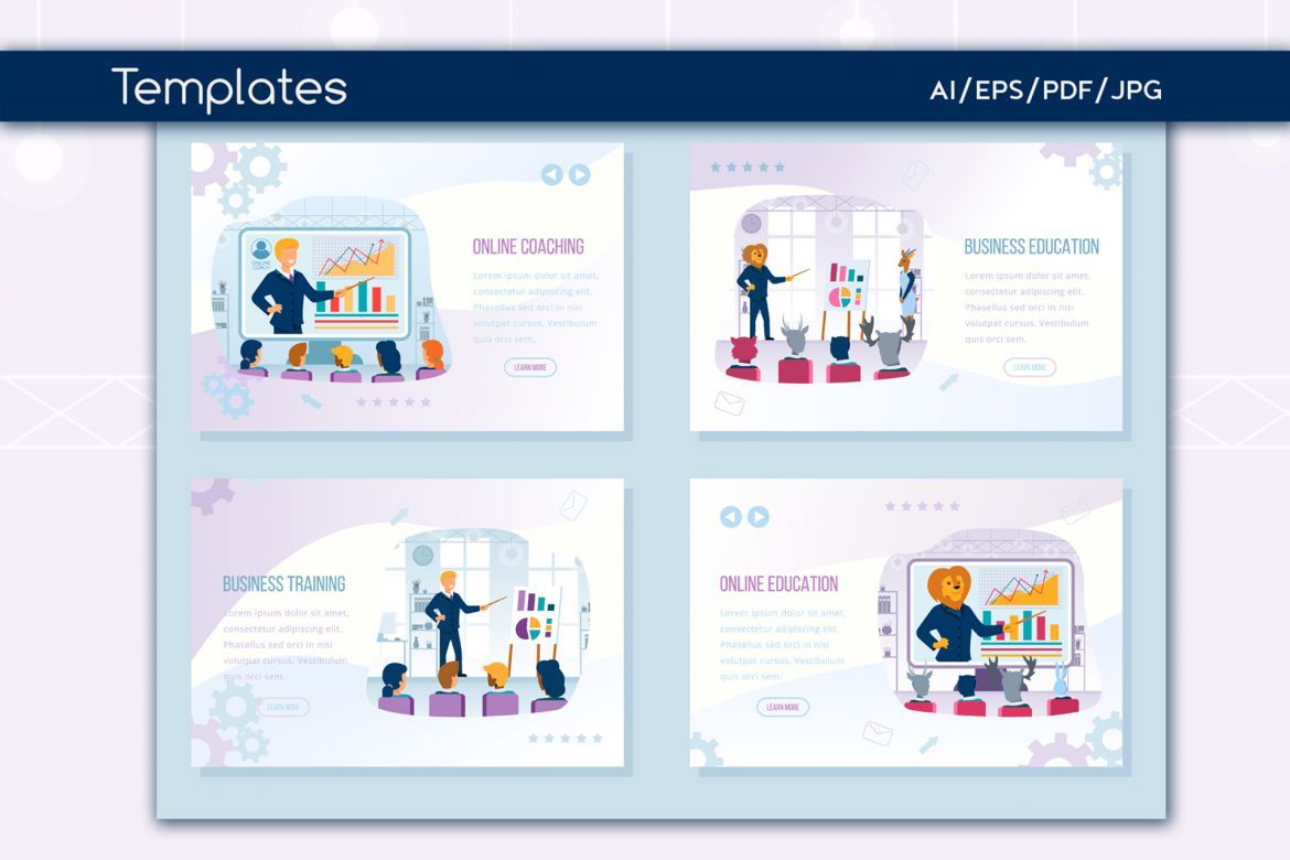 Business Animals Flat Collection alternate