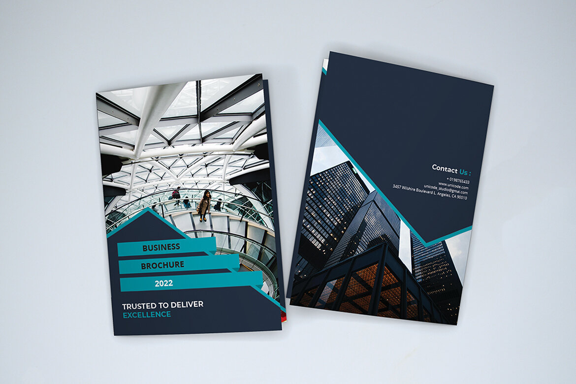 BiFold Business Brochure FREE Template - view 7