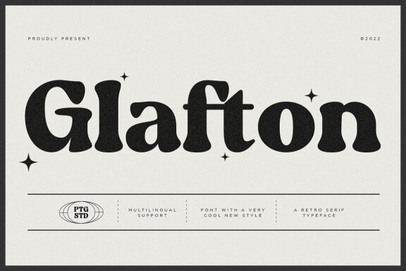 Glafton | Free Demo Retro Serif