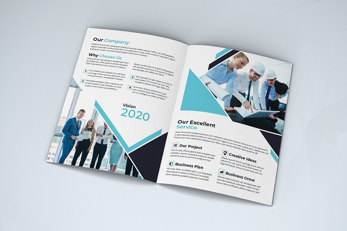BiFold Business FREE Brochure Template - view 4