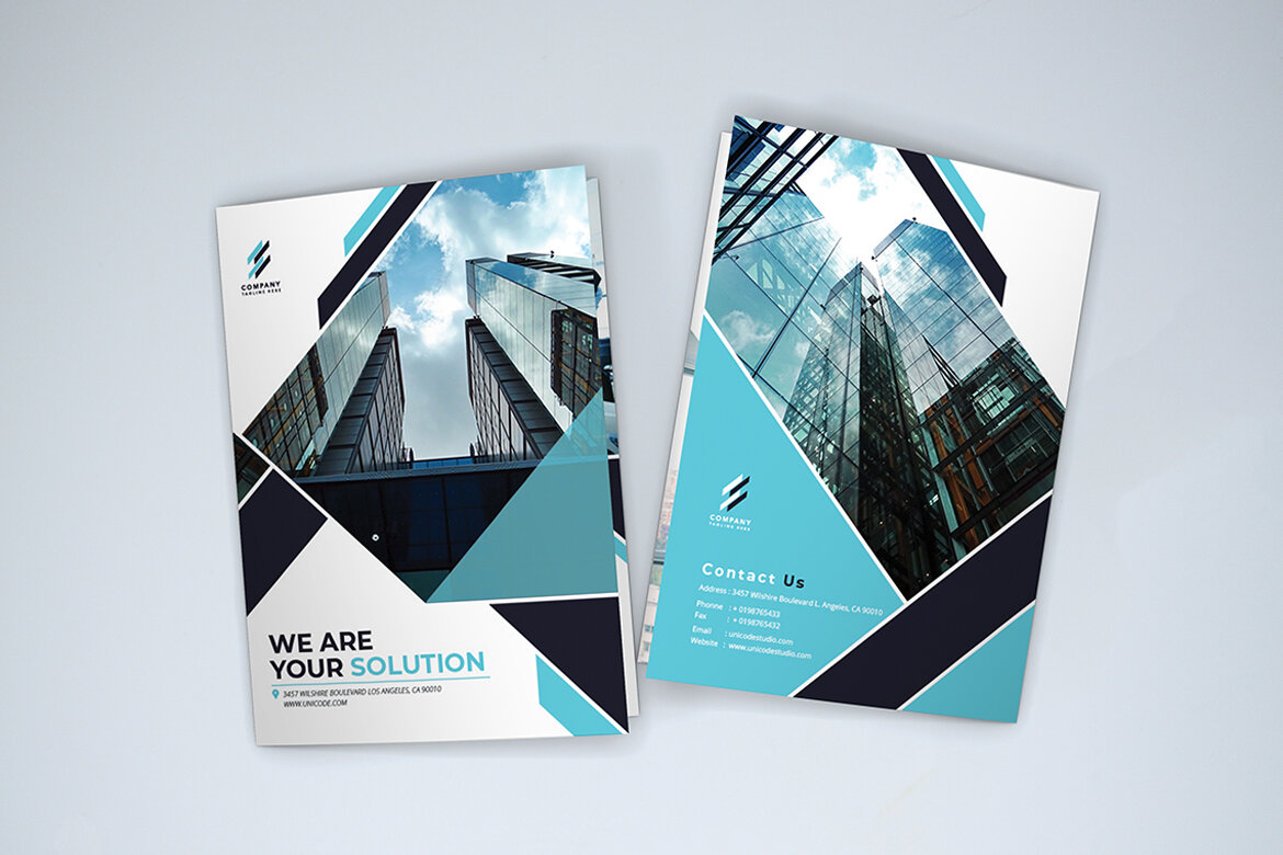 BiFold Business FREE Brochure Template - view 7