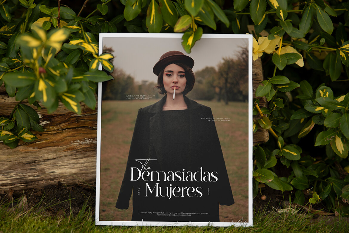 Balava | FREE Demo Duo Font - view 5