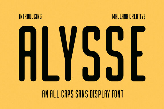 Alysse Sans FREE Font