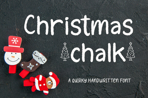 Christmas Chalk FREE Font