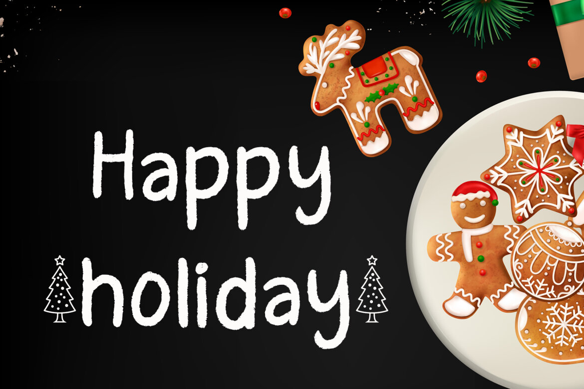 Christmas Chalk FREE Font alternate