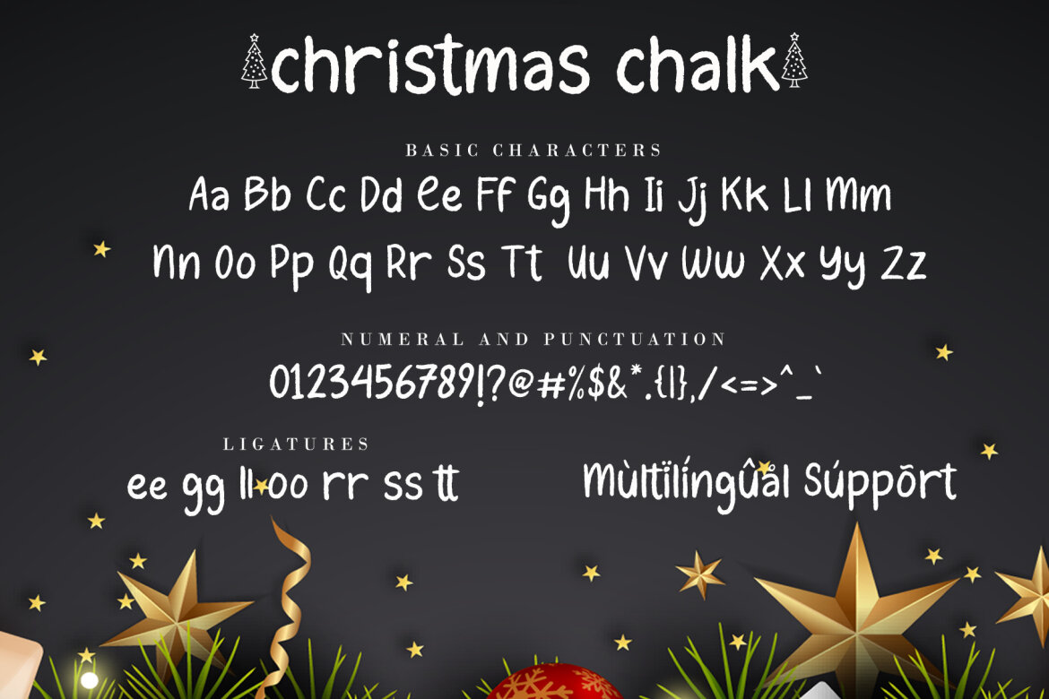 Christmas Chalk FREE Font