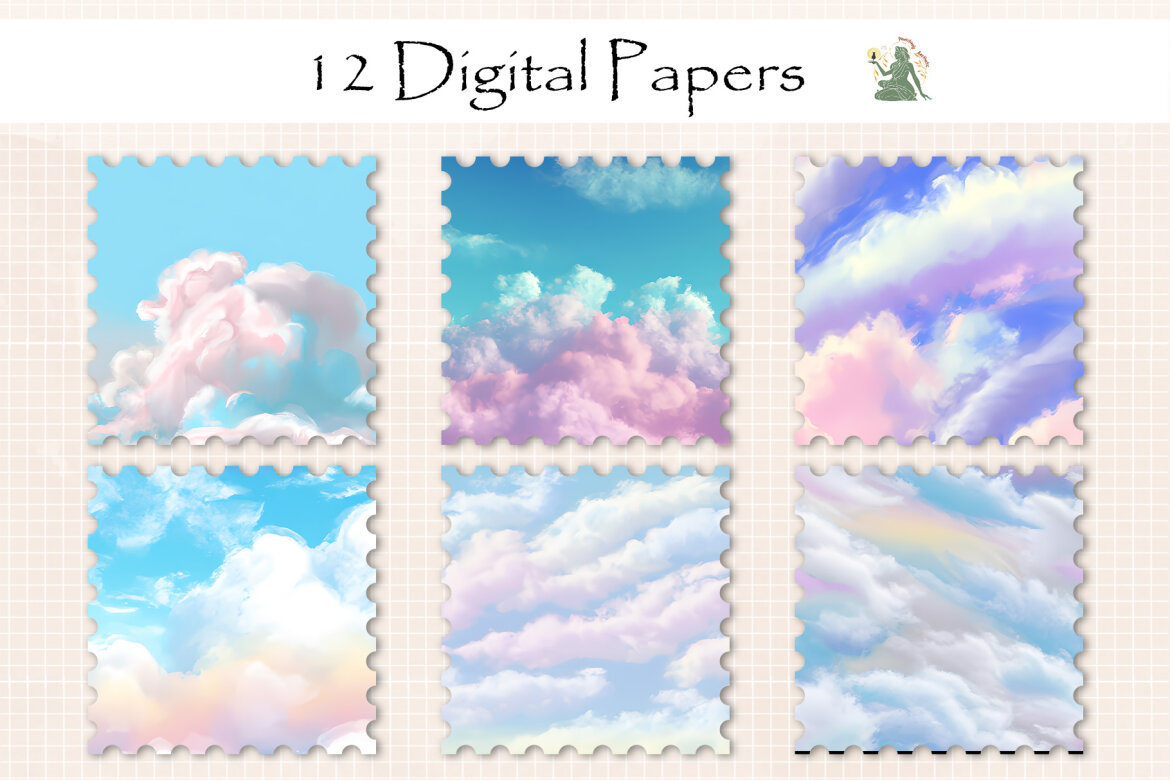 Candy Land FREE Digital Paper alternate