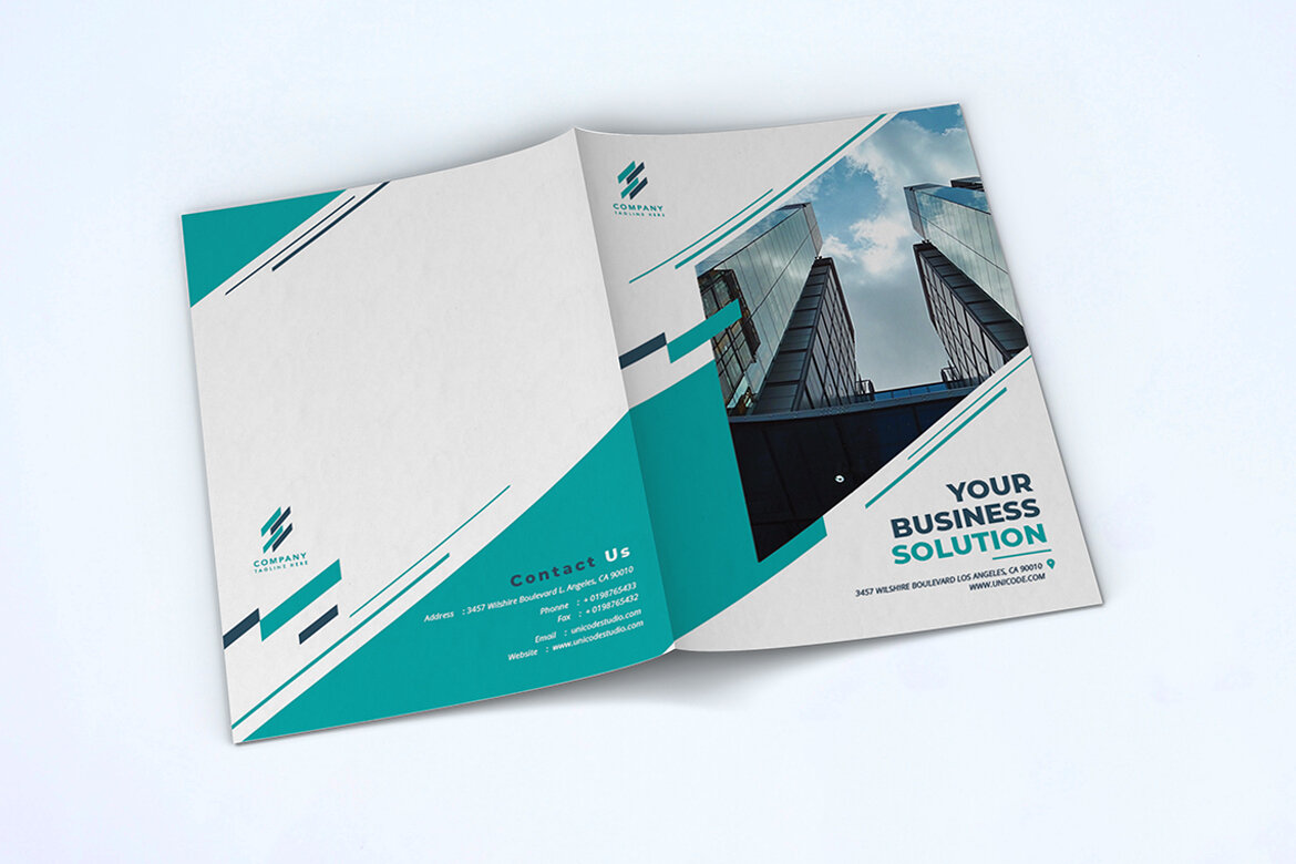 BiFold Business Brochure FREE Template - view 6