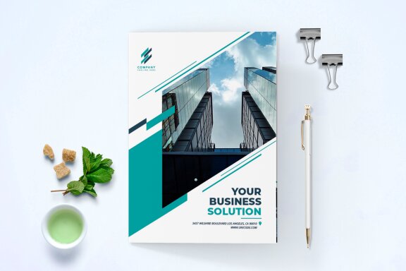BiFold Business Brochure FREE Template