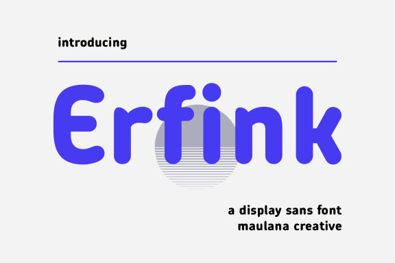 Erfink Sans FREE Font