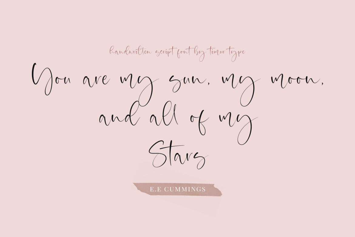 Valentine Beauty Handwritten FREE Font alternate