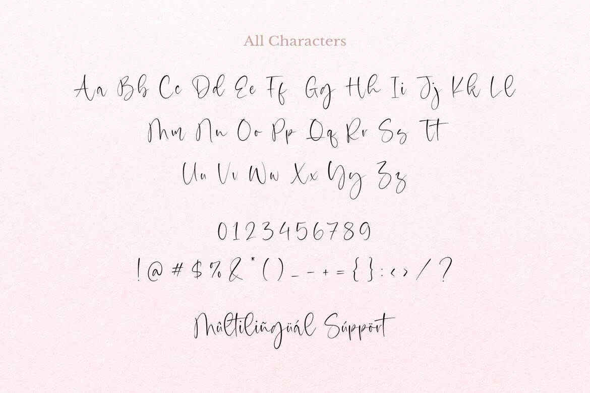 Valentine Beauty Handwritten FREE Font - view 6