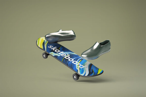 Skateboard FREE Mockup