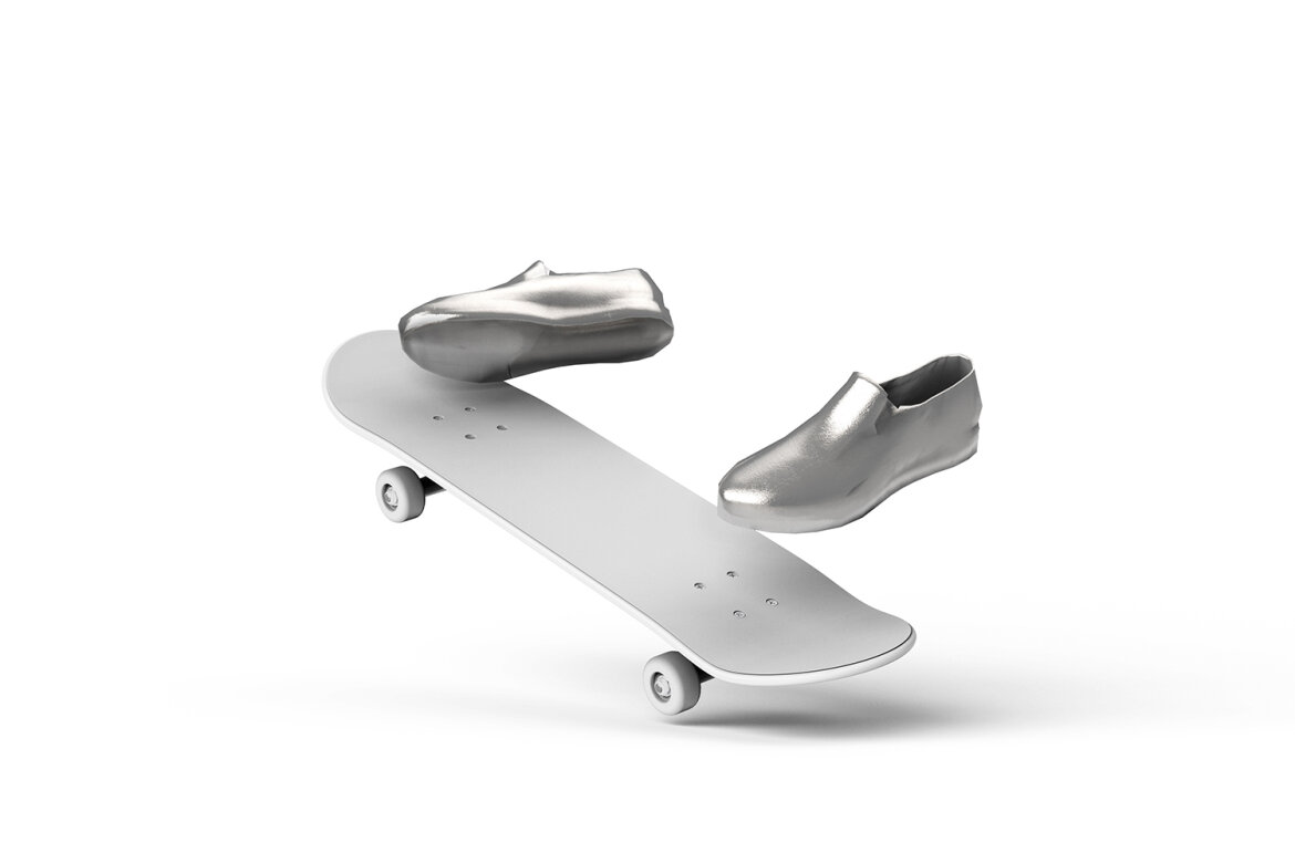 Skateboard FREE Mockup alternate