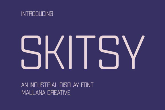 Skitsy Industrial FREE Font
