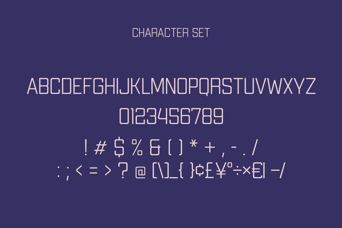 Skitsy Industrial FREE Font - view 8